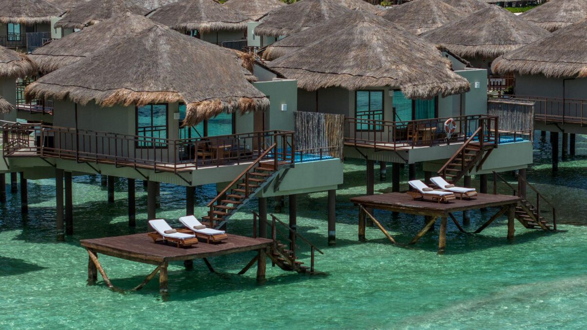 Palafitos Overwater Bungalows, Riviera Maya, Mexico