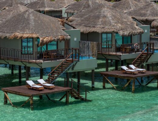 Palafitos Overwater Bungalows, Riviera Maya, Mexico